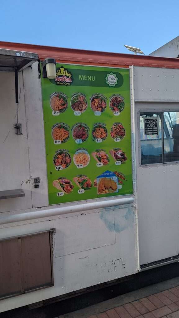 Norristown Halal Food Truck menu 2